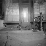 Homicide/male; in front of I.L.A. Union Hall, 1916-1920